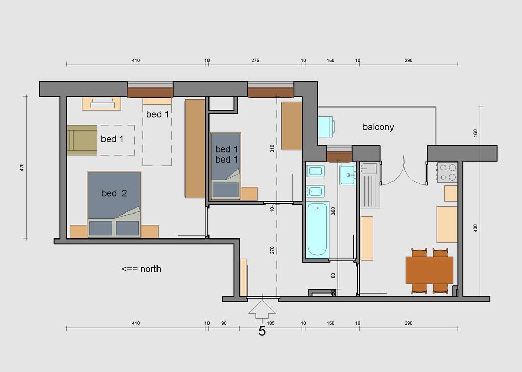 Apartment & Parking